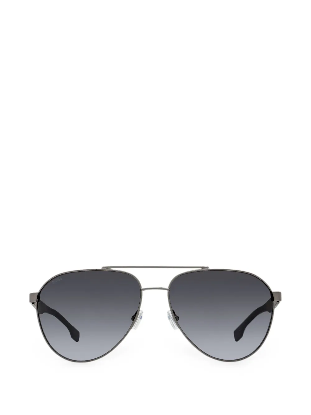 BOSS double-bridge pilot sunglasses - Grigio