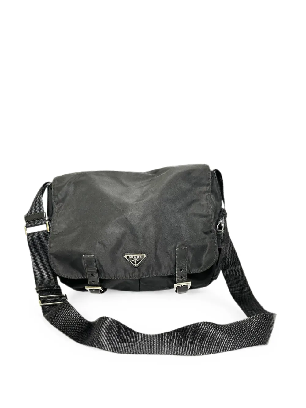 Prada Pre-Owned 2000s Tessuto messenger bag - Nero