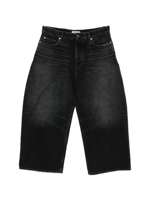 Balenciaga curved belt-loop jeans