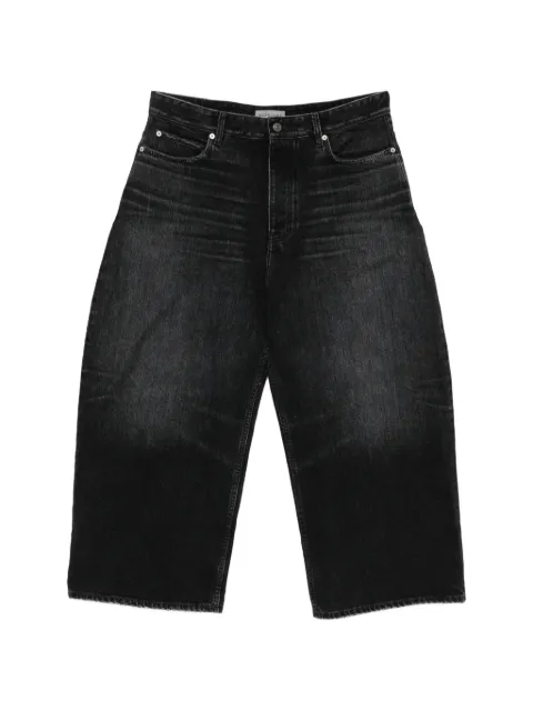 Balenciaga curved belt-loop jeans