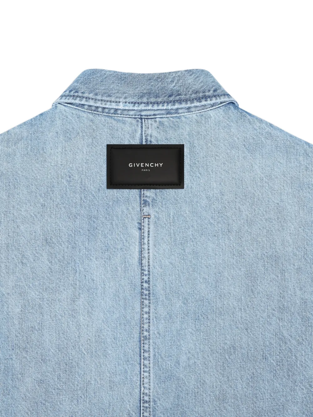 Givenchy Couture Seam denim overhemd Blauw