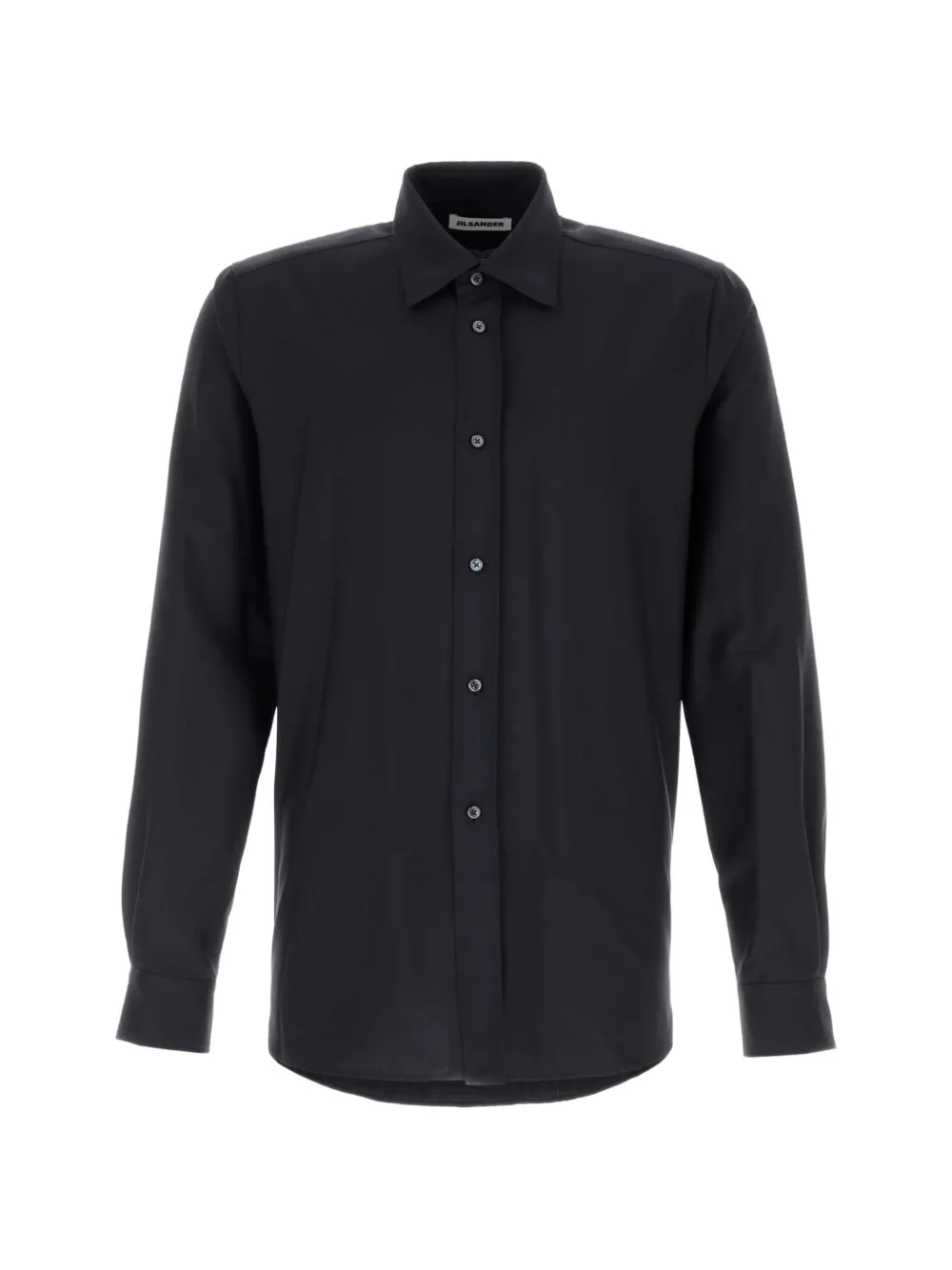 Jil Sander long-sleeve button-down shirt - Nero