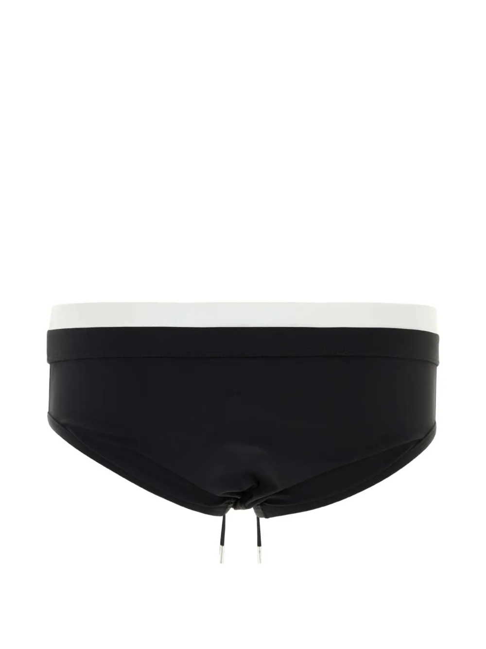 Dolce & Gabbana Zwembroek met logodetail Zwart
