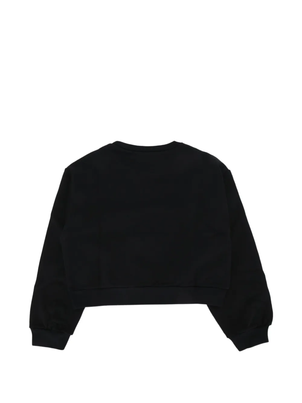 Marni Kids Sweater met logoprint Zwart