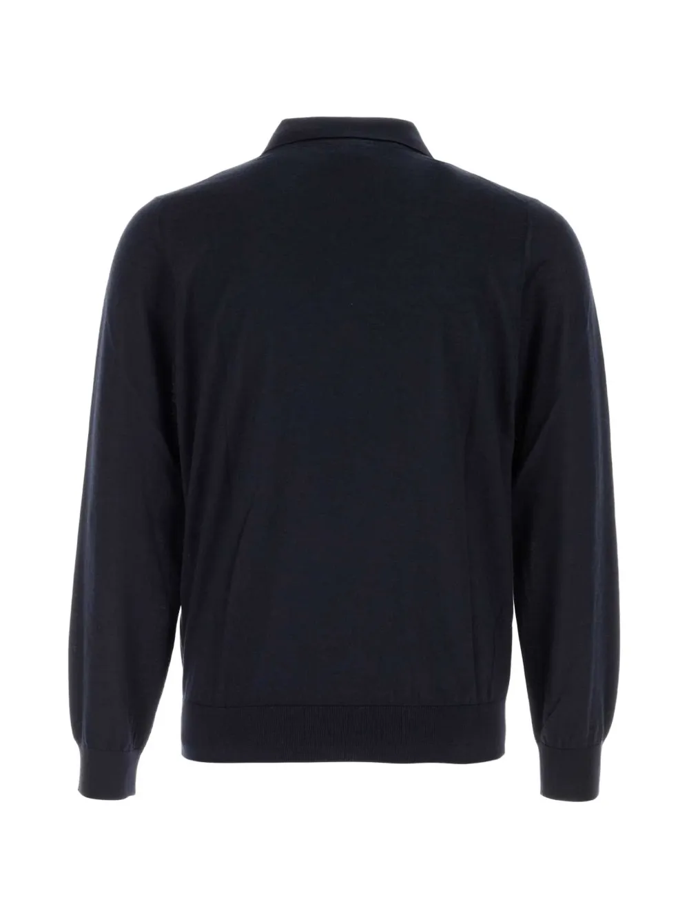 Brioni Poloshirt met lange mouwen Blauw