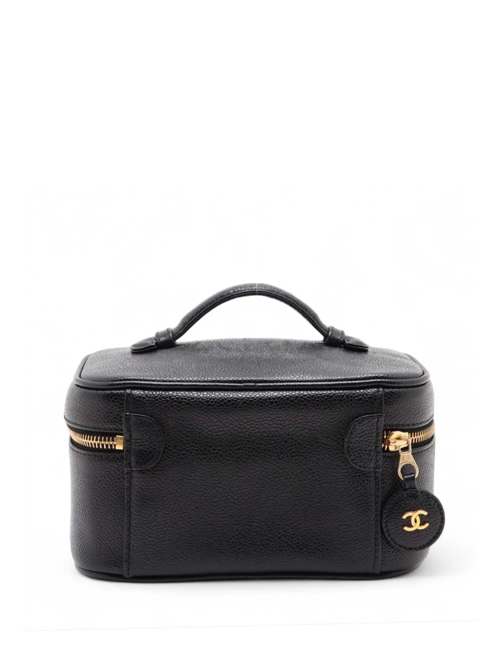 CHANEL Pre-Owned Trousse CC in pelle Caviar 1994-1996 - Nero