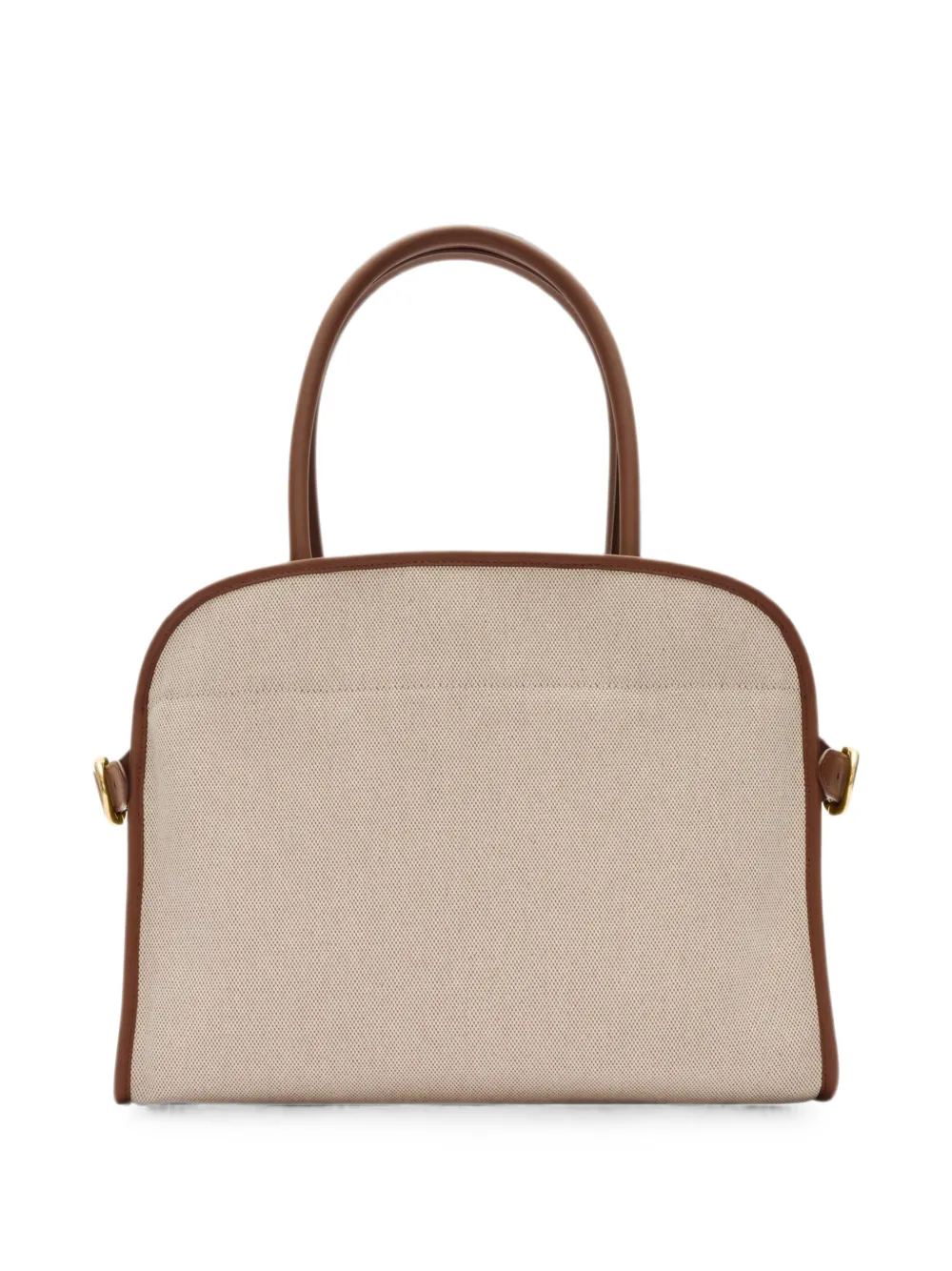 Burberry Clovelly shopper met rits Beige