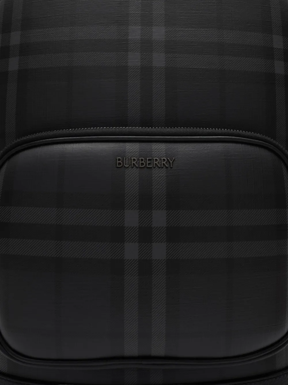 Burberry City Check rugzak met rits Zwart