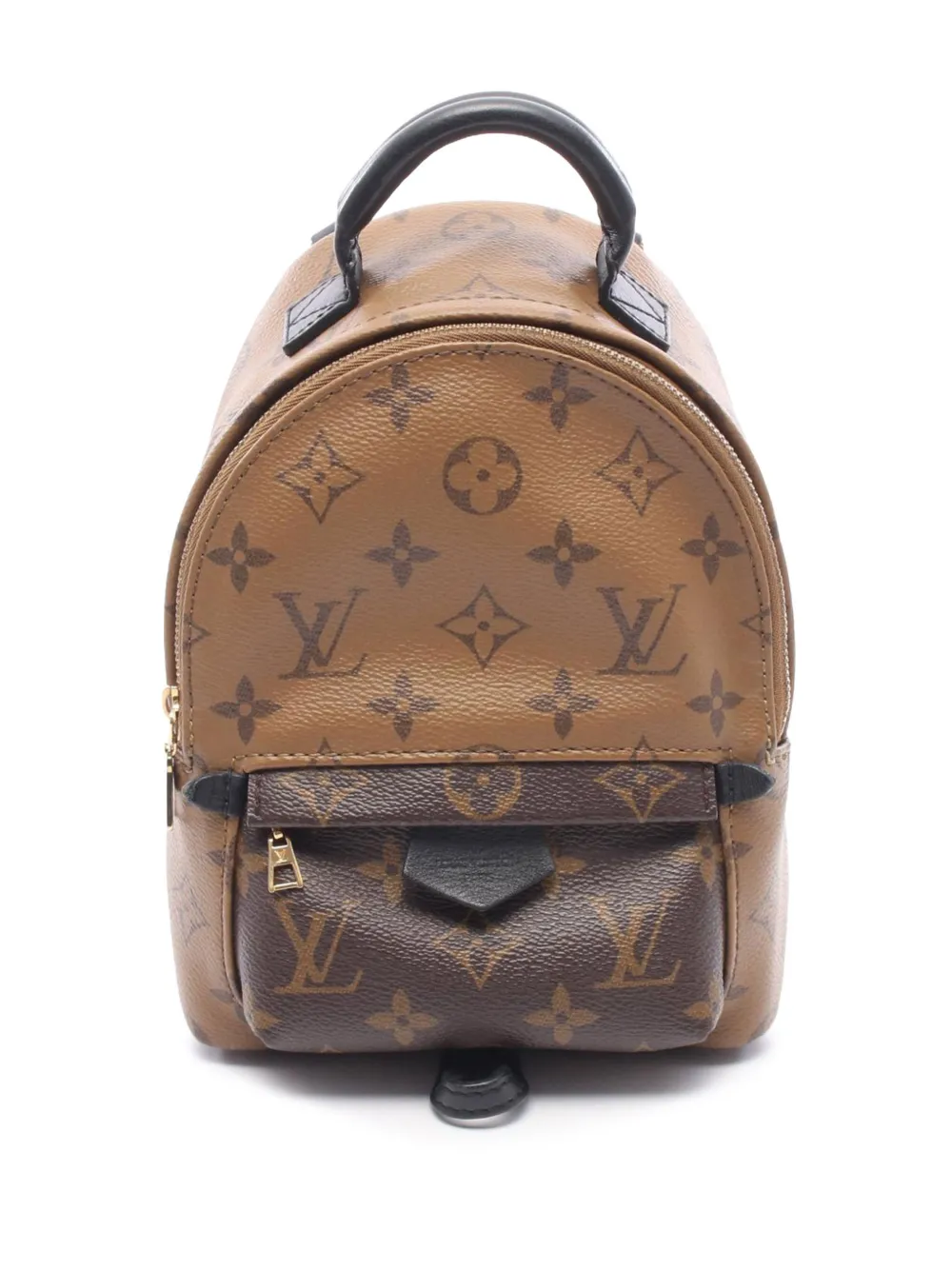 Louis Vuitton Pre-Owned Zaino Palm Spring mini con monogramma Reverse 2021-2026 - Marrone