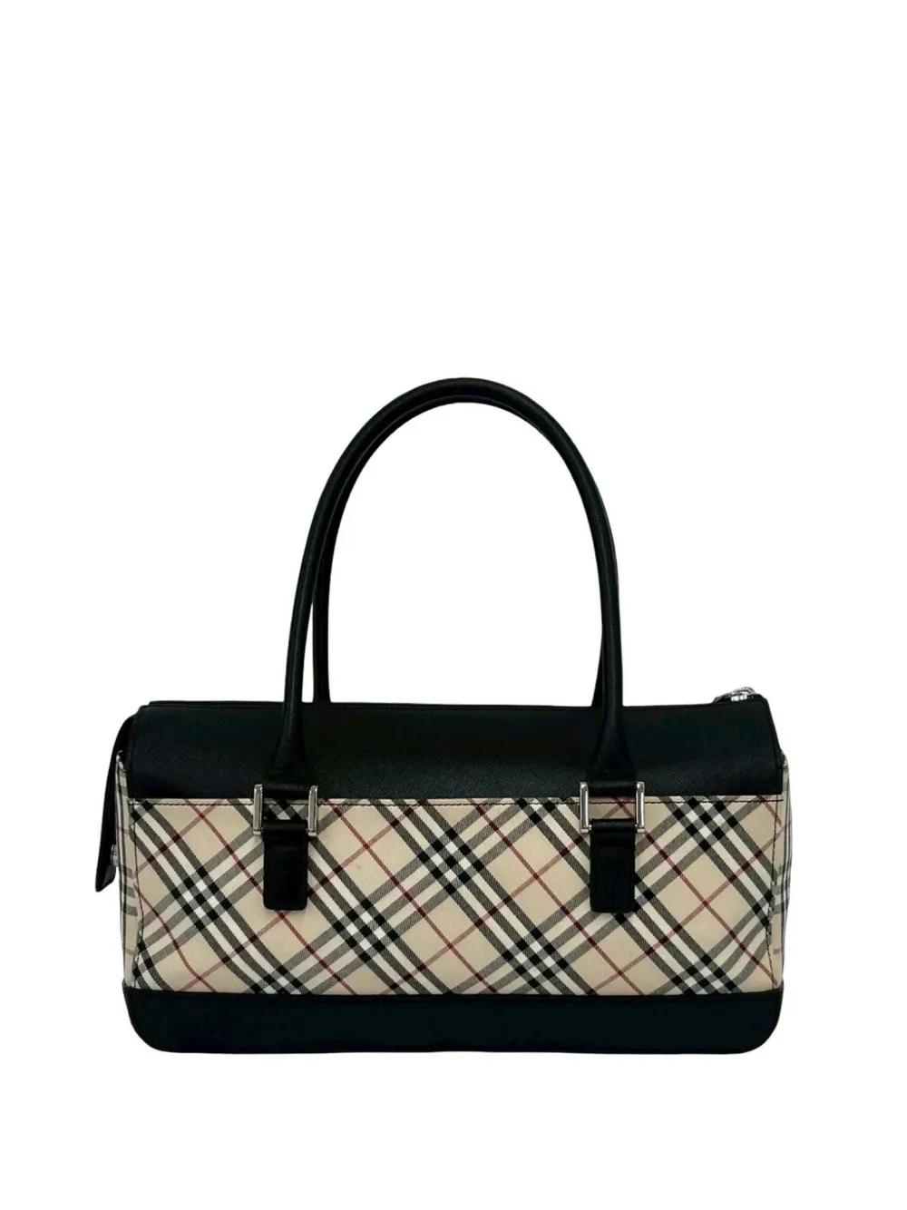 Burberry Pre-Owned Borsa a mano in tela con motivo Nova Check 2000-2017 - Toni neutri
