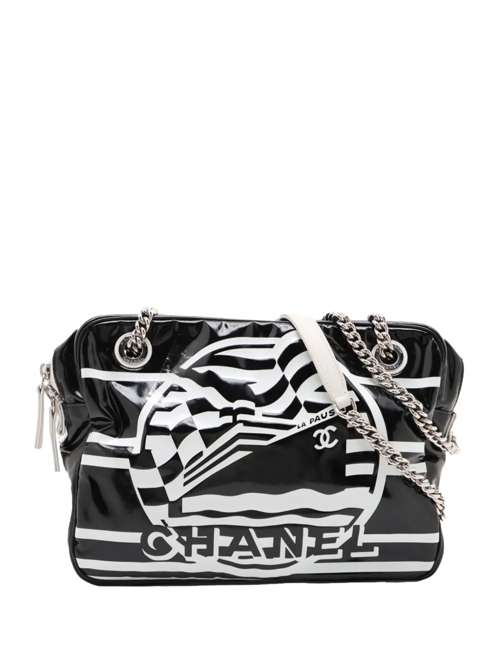 CHANEL Pre-Owned Borsa a spalla La Pausa Cruise 2018-2019 - Nero