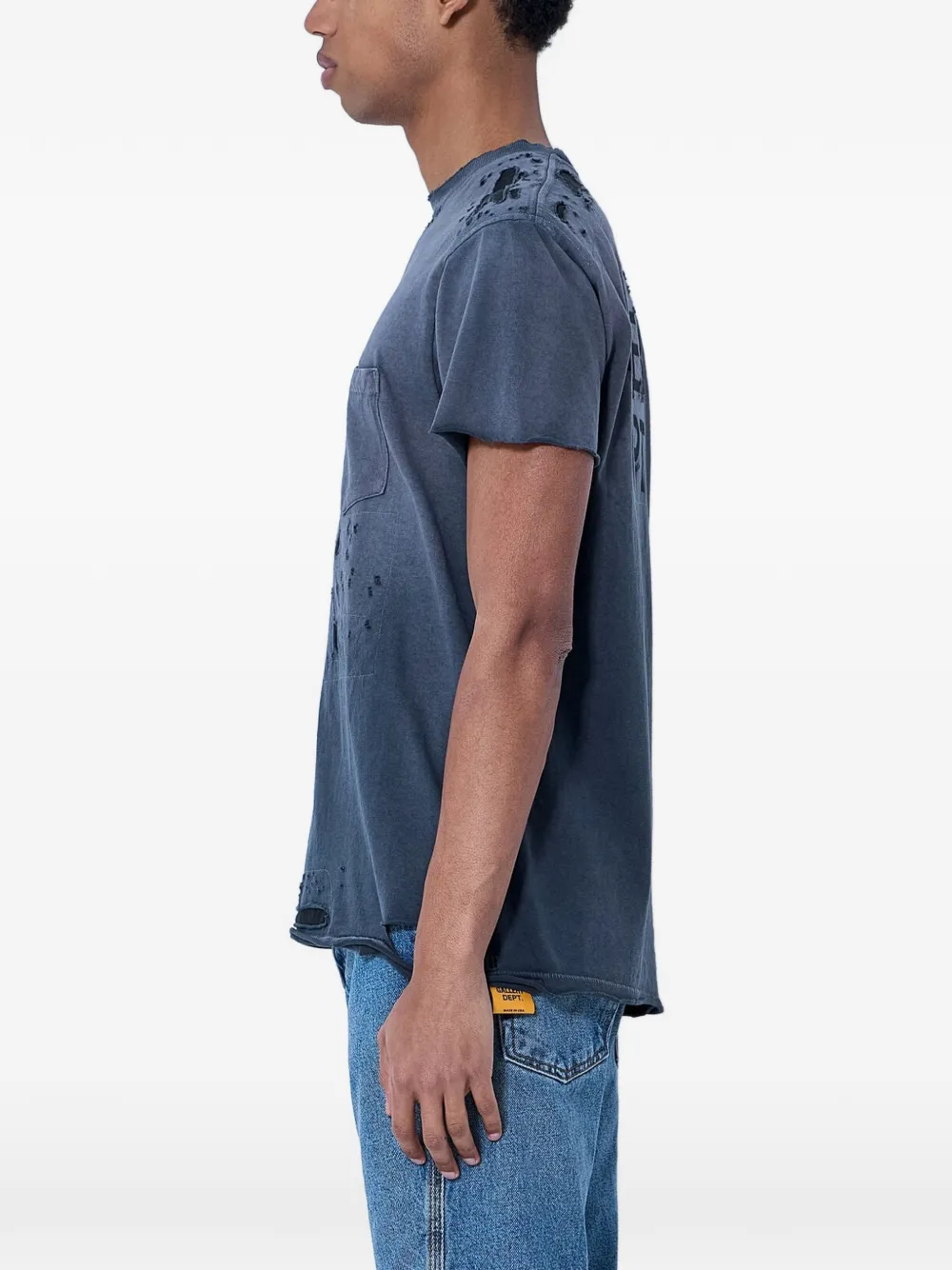 GALLERY DEPT. Gerafeld T-shirt Grijs