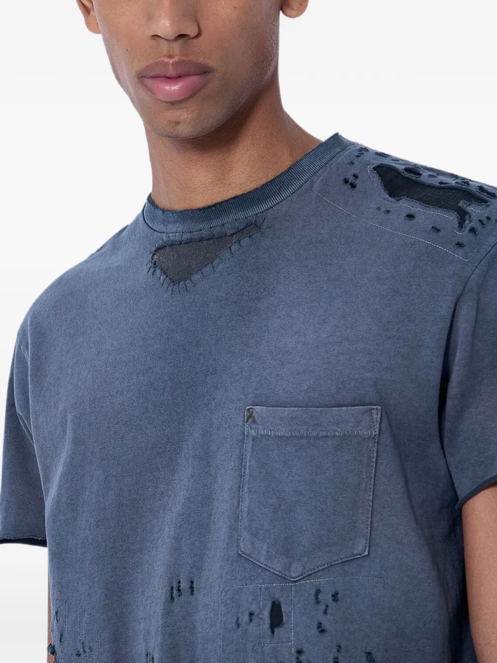 GALLERY DEPT. Gerafeld T-shirt Grijs
