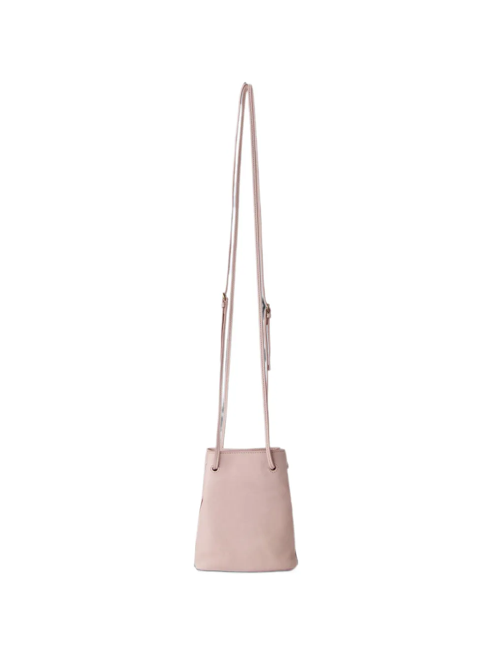 Miu Mini-tas van nappa leer Roze