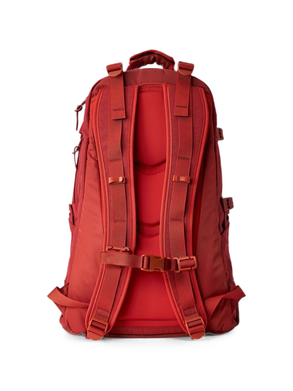  Visvim Leather-trim Backpack - Rojo 