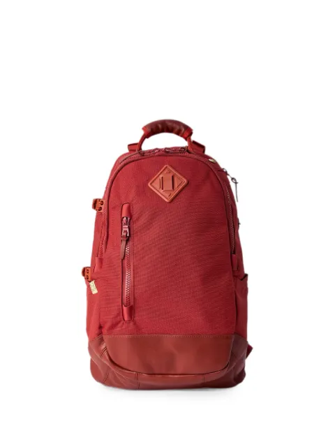 visvim leather-trim backpack