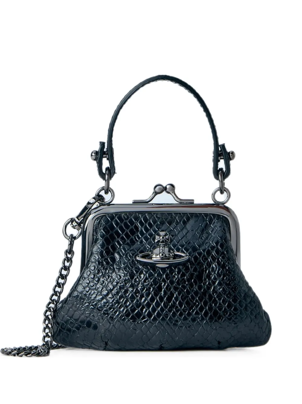 Vivienne Westwood mini Granny Frame tote bag - Black