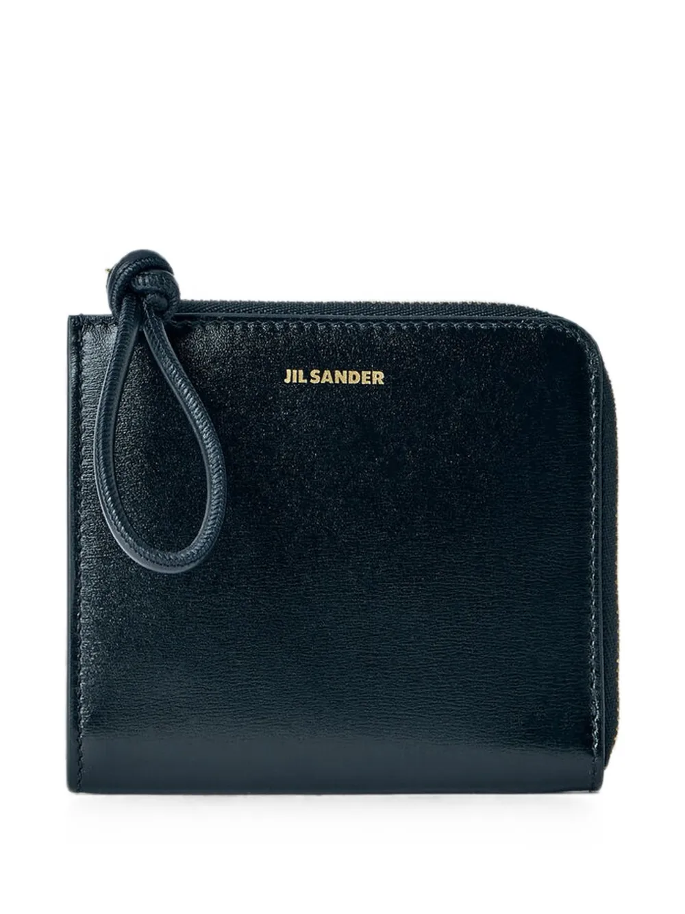 Jil Sander Giro Zip-around Wallet In Blue