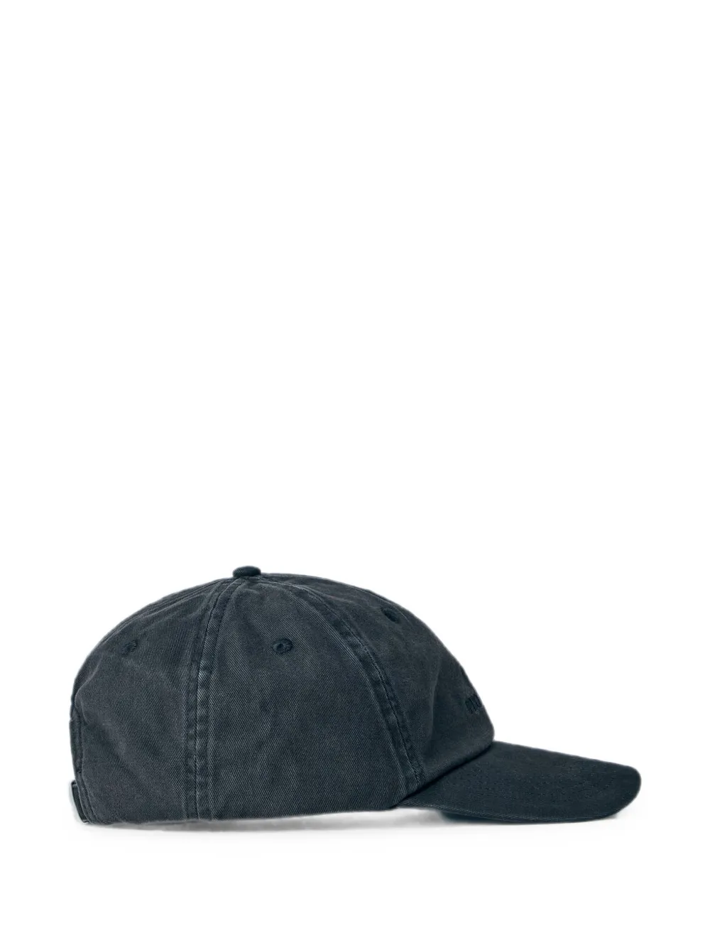 Stone Island Honkbalpet met geborduurd logo en zes vlakken Grijs