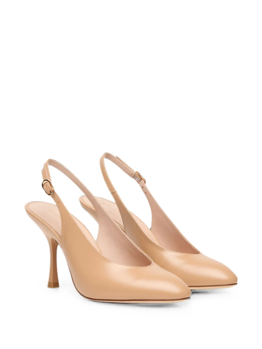 Stuart Weitzman Madison slingback pumps Beige