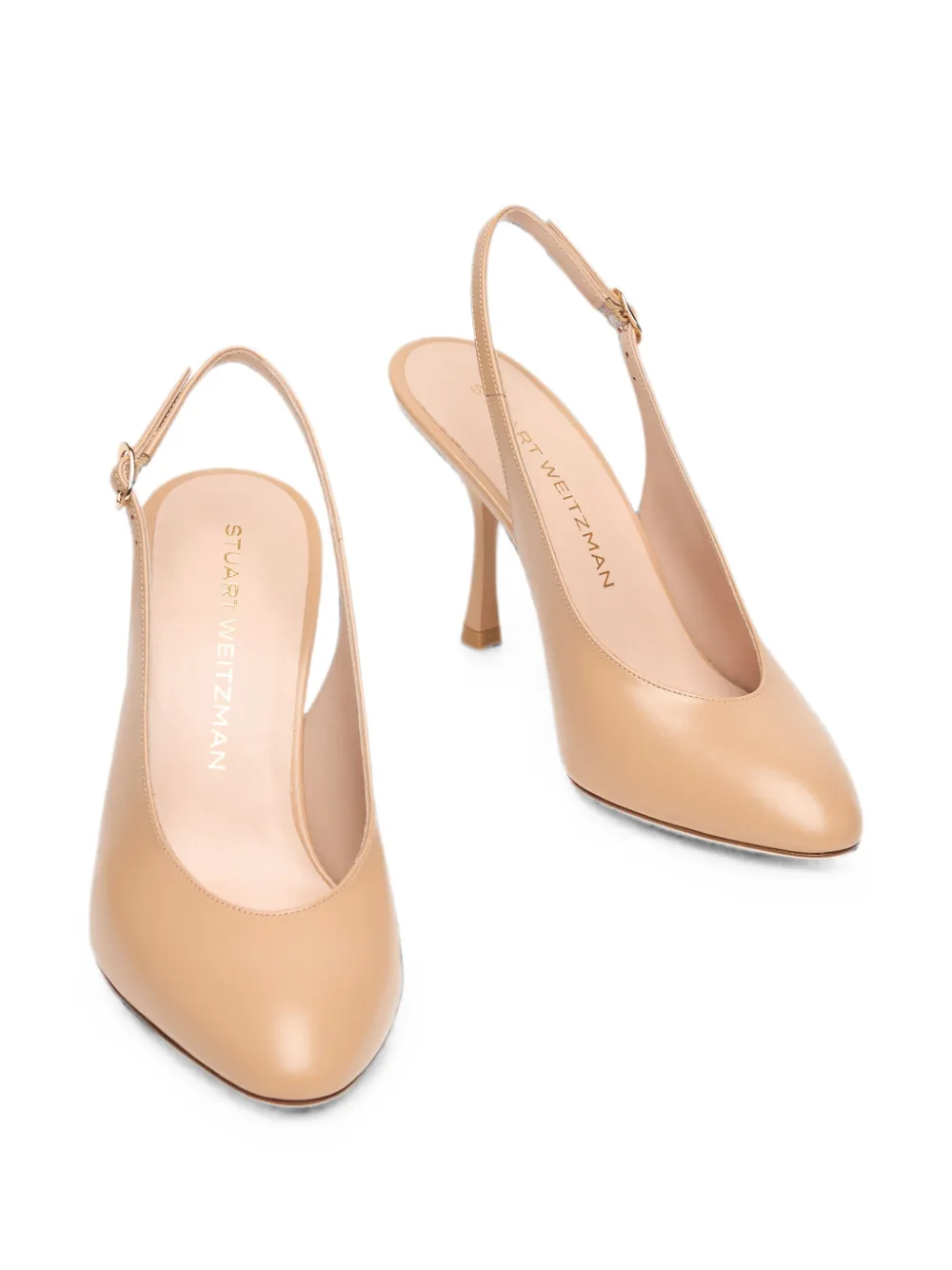 Stuart Weitzman Madison slingback pumps Beige