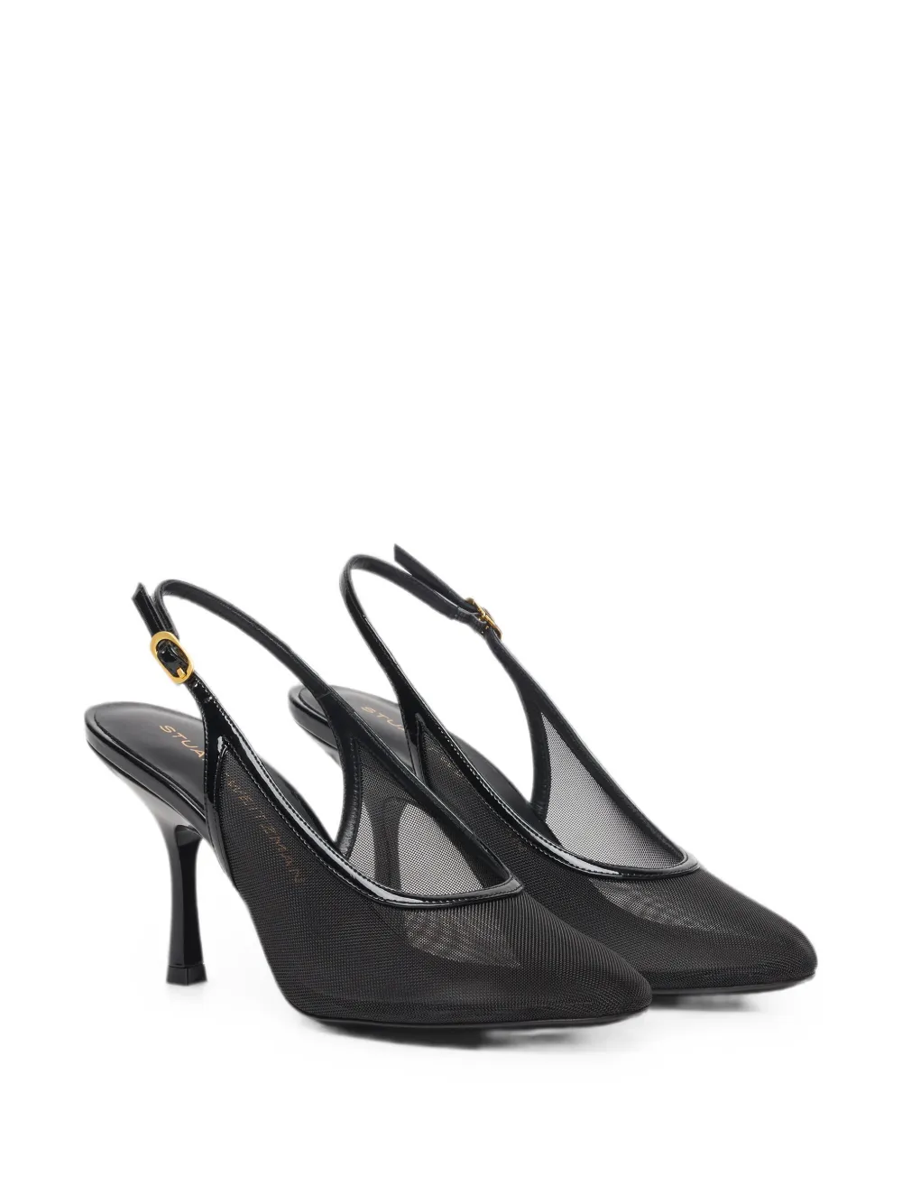 Stuart Weitzman BAREITALL SLINGBACK 85 Zwart