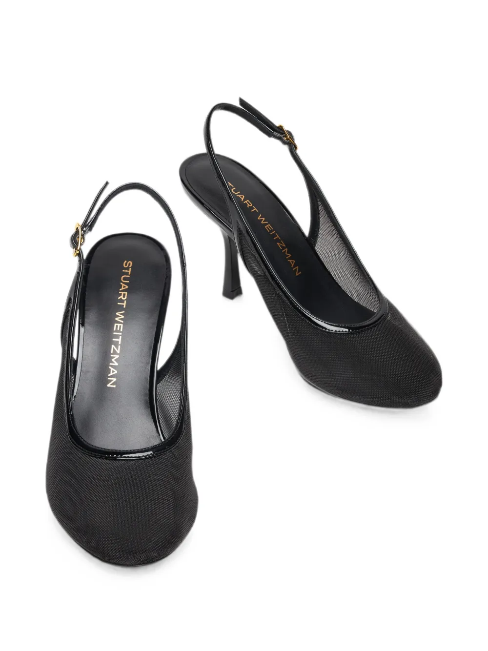 Stuart Weitzman BAREITALL SLINGBACK 85 Zwart