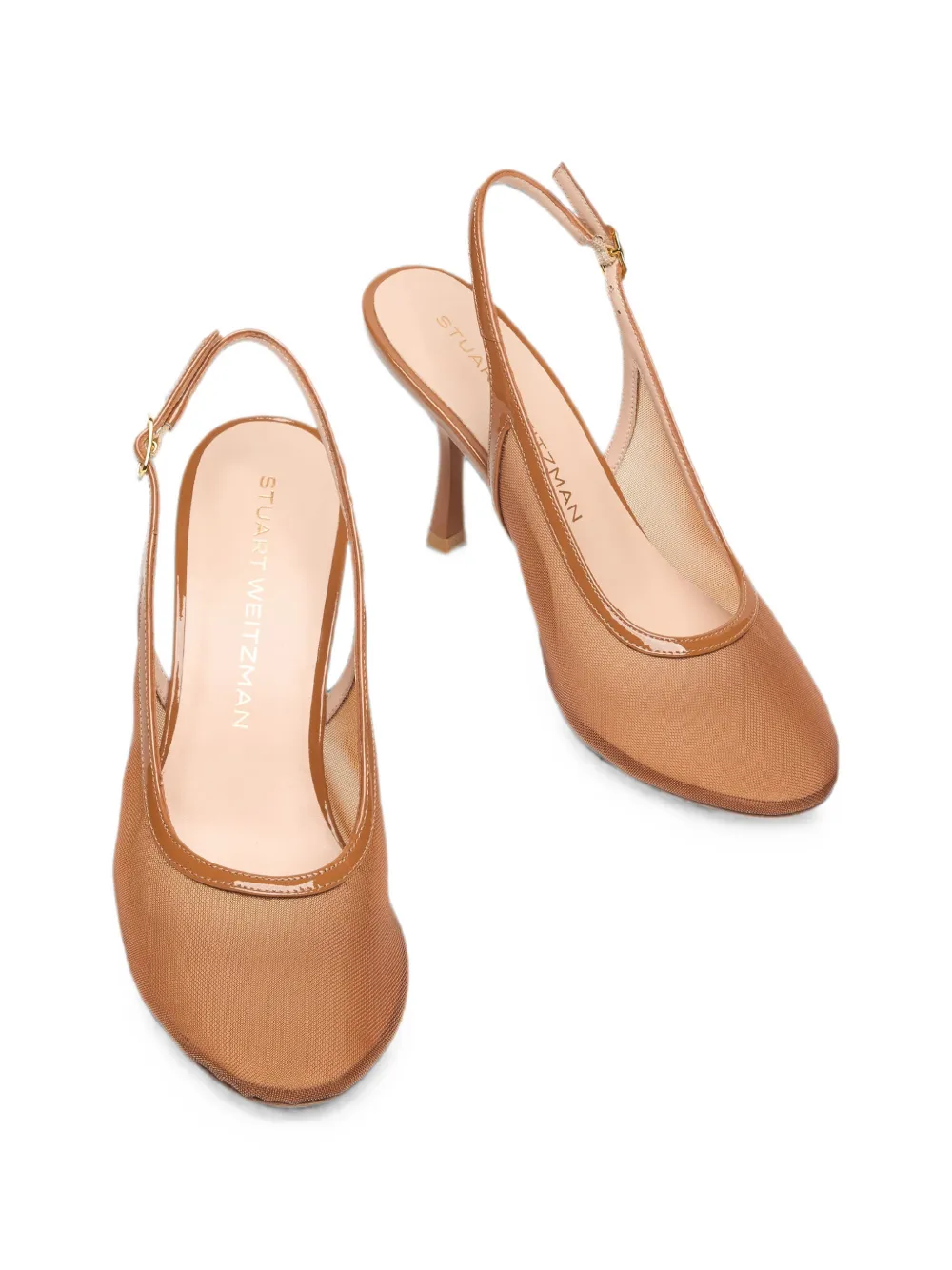 Stuart Weitzman Bareitaitall slingback pumps Bruin