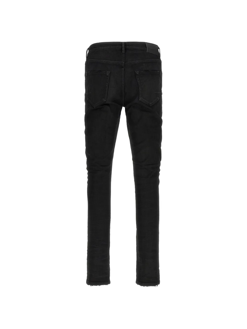 Purple Brand P001 jeans met logopatch Zwart