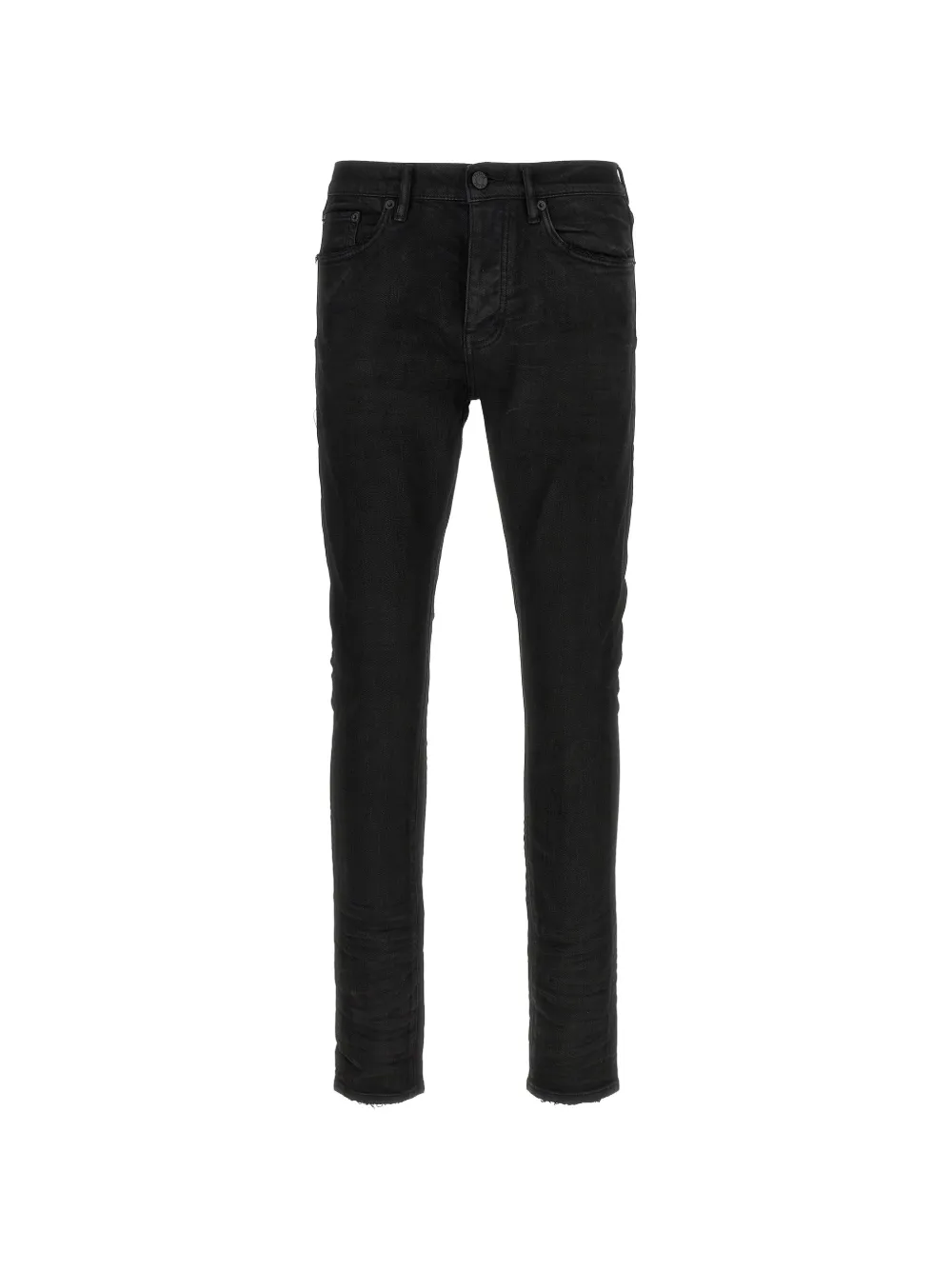 Purple Brand P001 logo-patch jeans - Nero