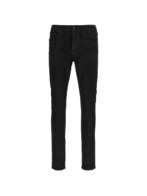 Purple Brand P001 logo-patch jeans