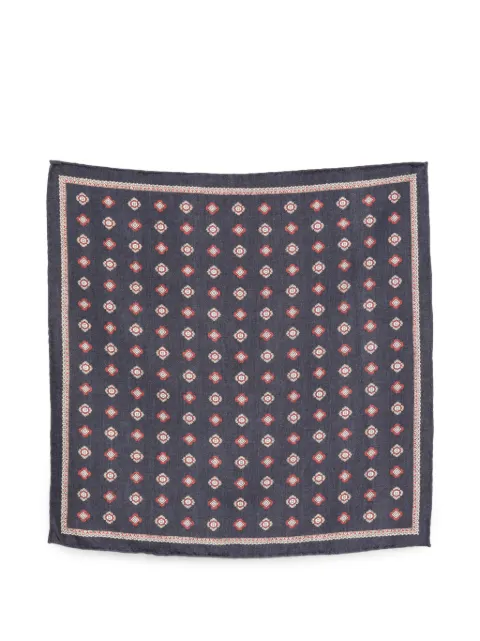 Brunello Cucinelli geometric-print handkerchiefs