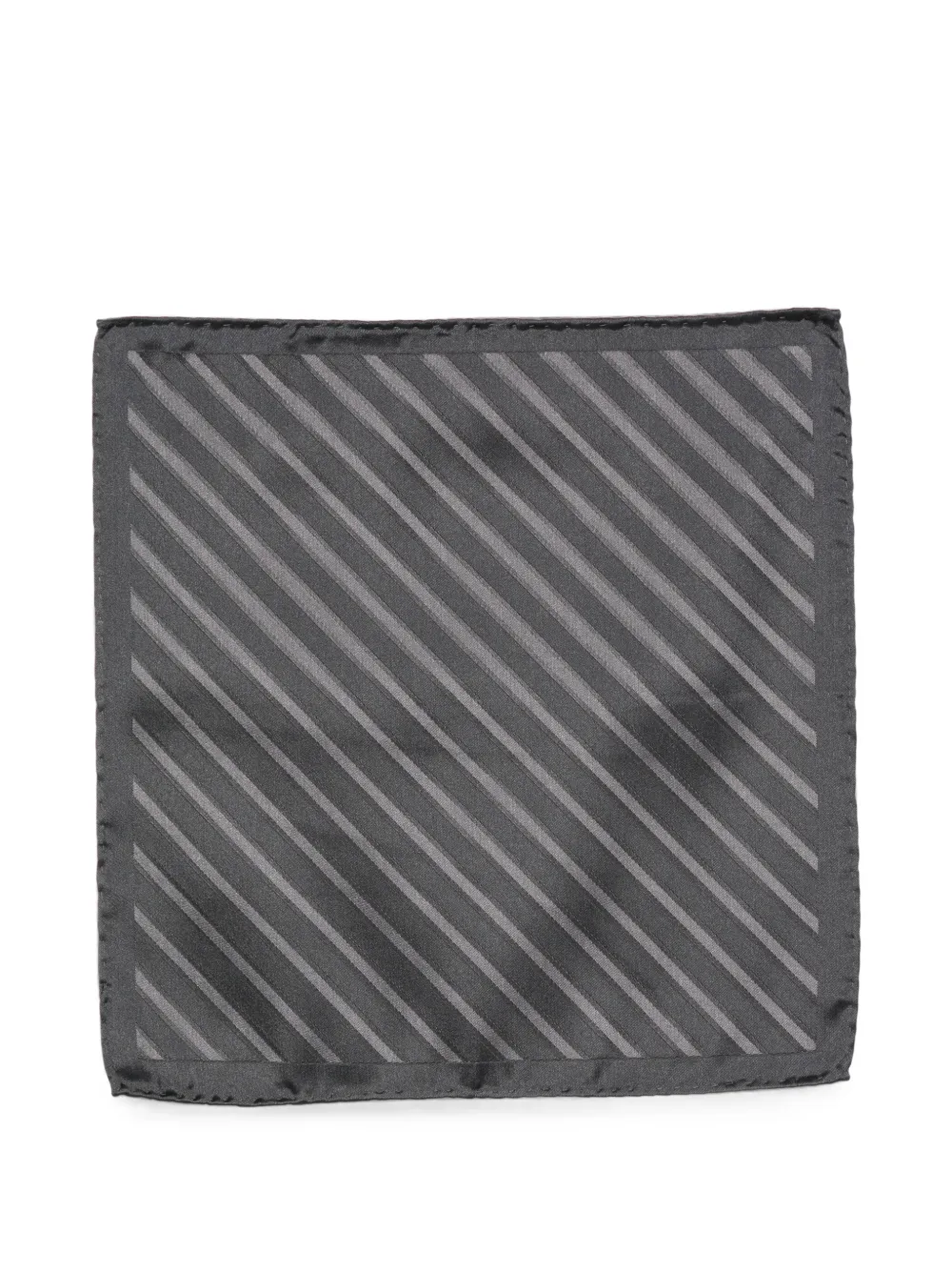 Brunello Cucinelli striped handkerchief - Blu