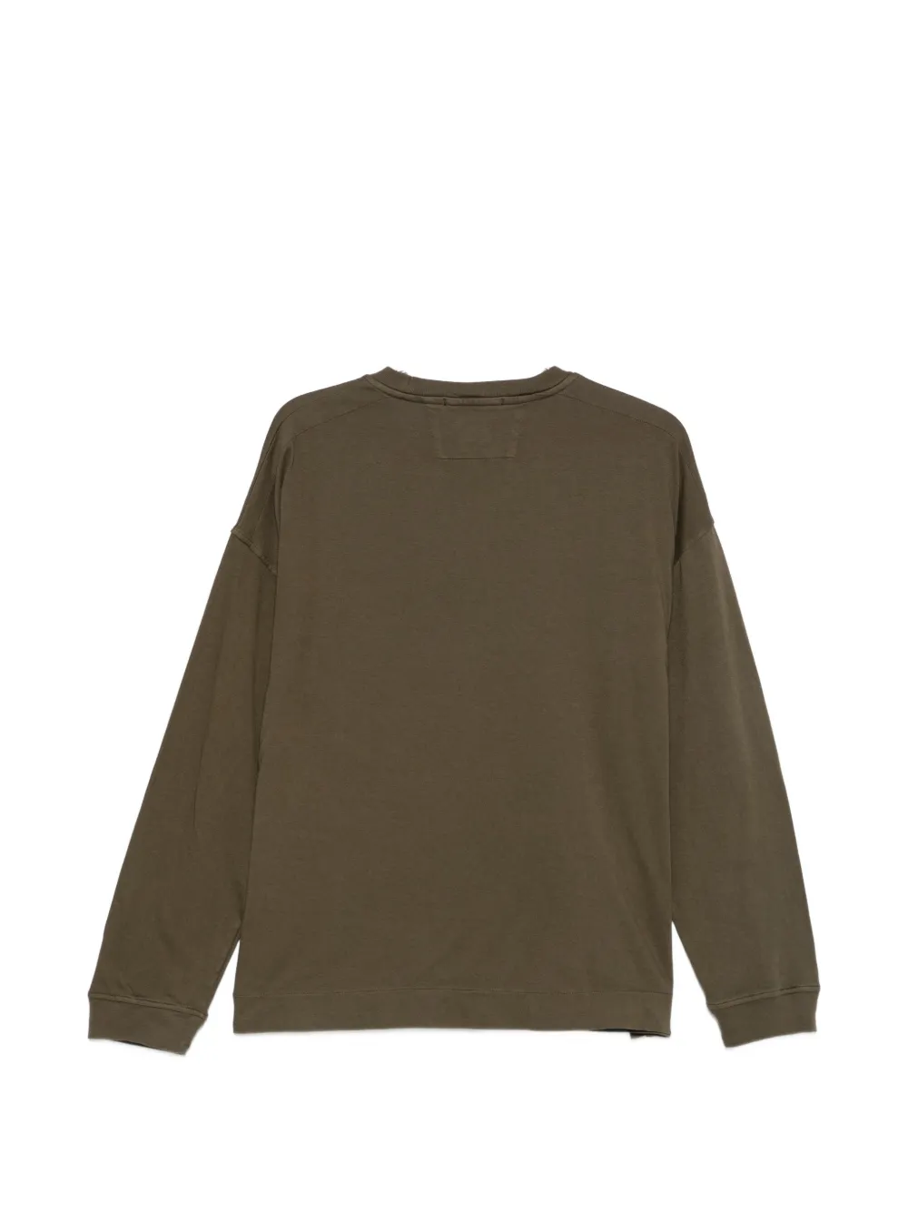 C.P. Company T-shirt met geborduurd logo Groen