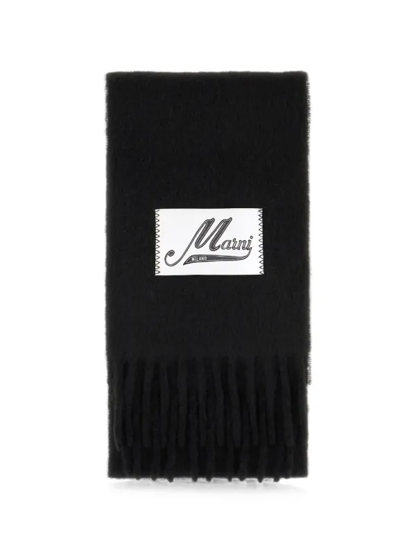 Marni Alpaca Scarf in Black