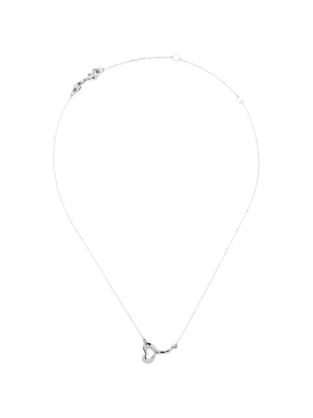 YOJ Loff heart necklace - Silber