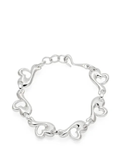 YOJ Agapi heart-link bracelet