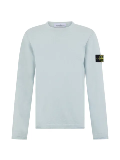 Stone Island logo-patch sweater