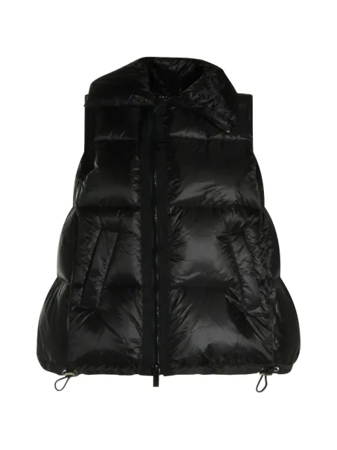 sacai quilted puffer gilet