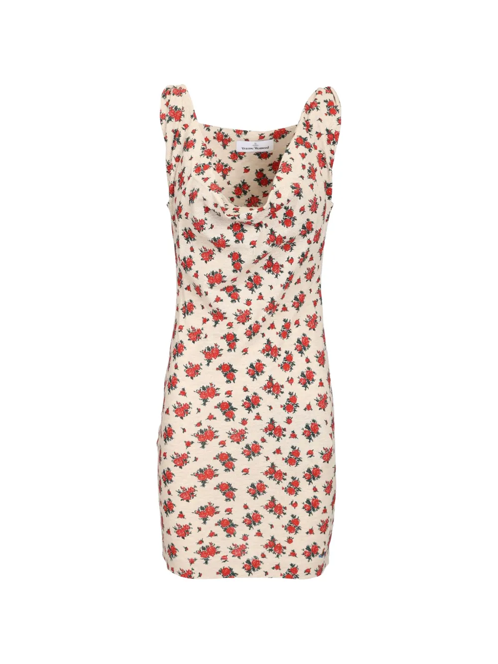 Vivienne Westwood Anna floral-print dress - Nude