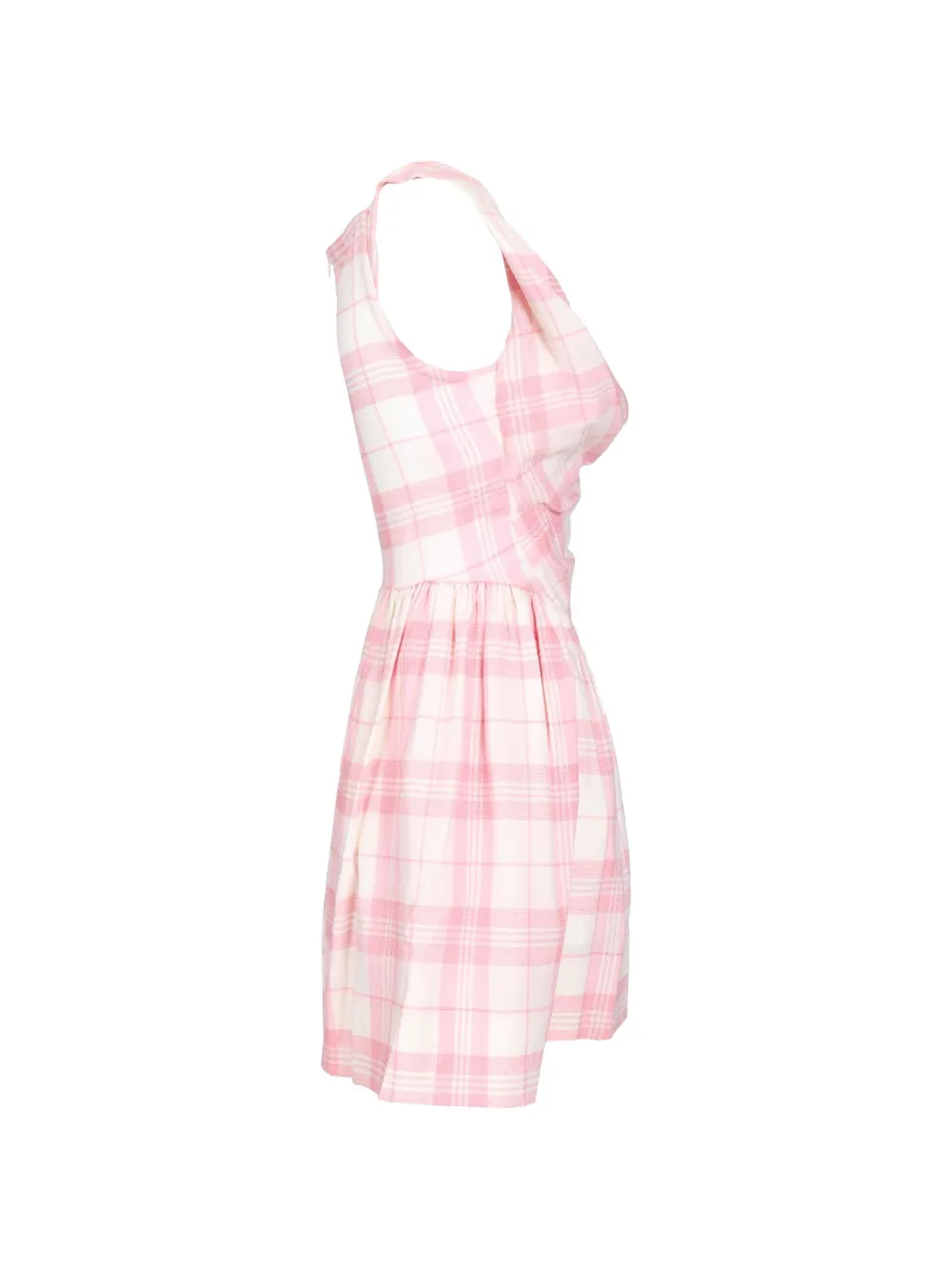 Vivienne Westwood Sunday geruite mini-jurk Roze