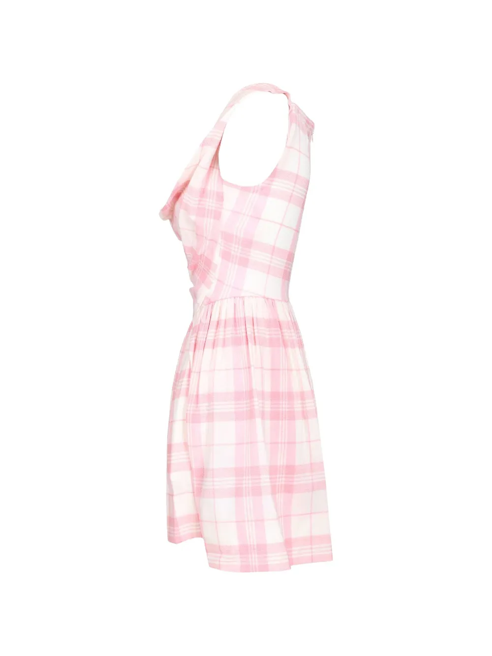 Vivienne Westwood Sunday geruite mini-jurk Roze