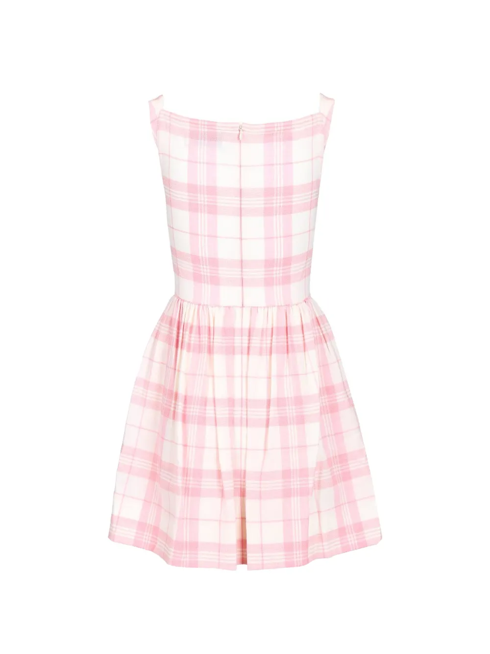 Vivienne Westwood Sunday geruite mini-jurk Roze