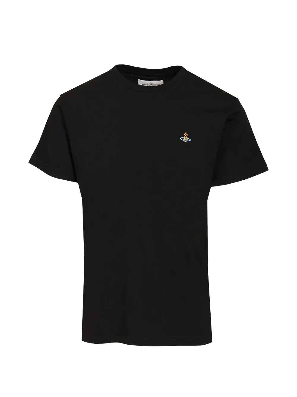 Vivienne Westwood Orb-embroidered T-shirt - Nero