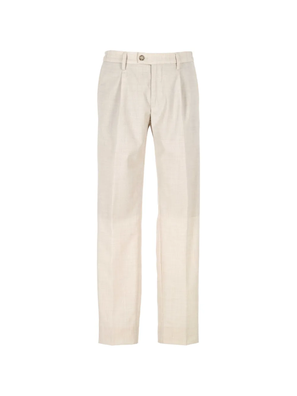Re-hash Pleated Straight-leg Trousers In Neutral