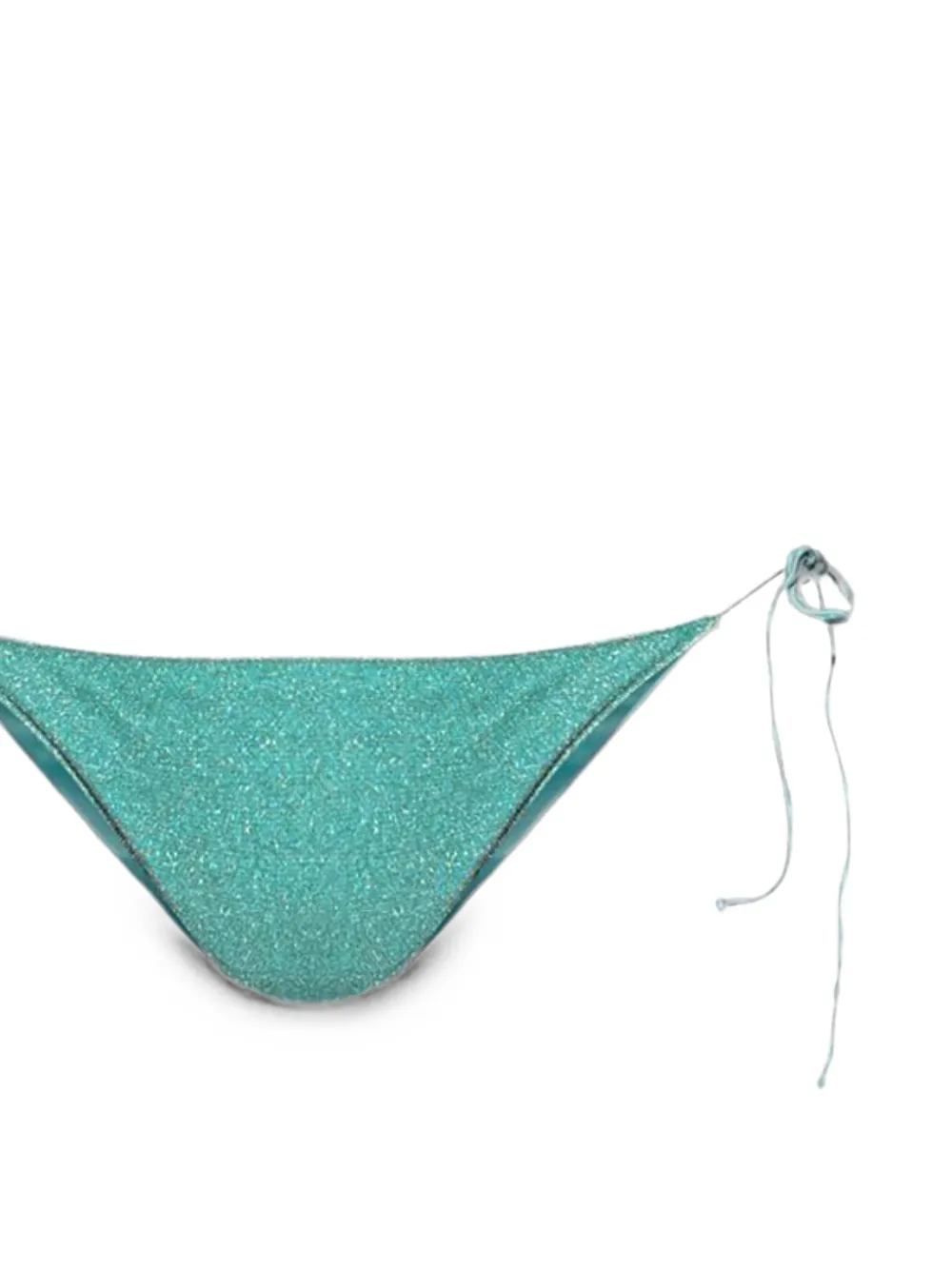 Oséree Lurex bikini met striksluiting Groen