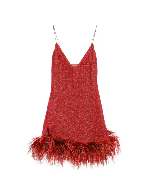 Oséree Lumière plumage dress
