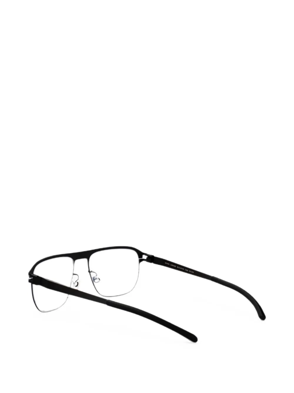 Mykita Lorenzo bril met vierkant montuur Zwart