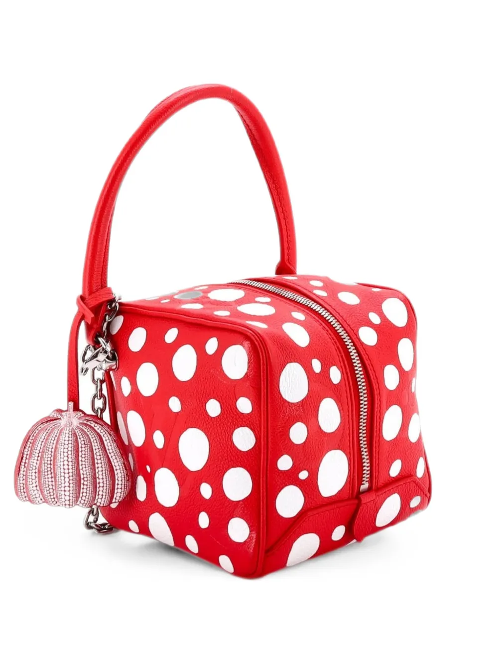 Louis Vuitton Pre-Owned Eckige Yayoi Kusama Infinity Dots Umhängetasche - Rot