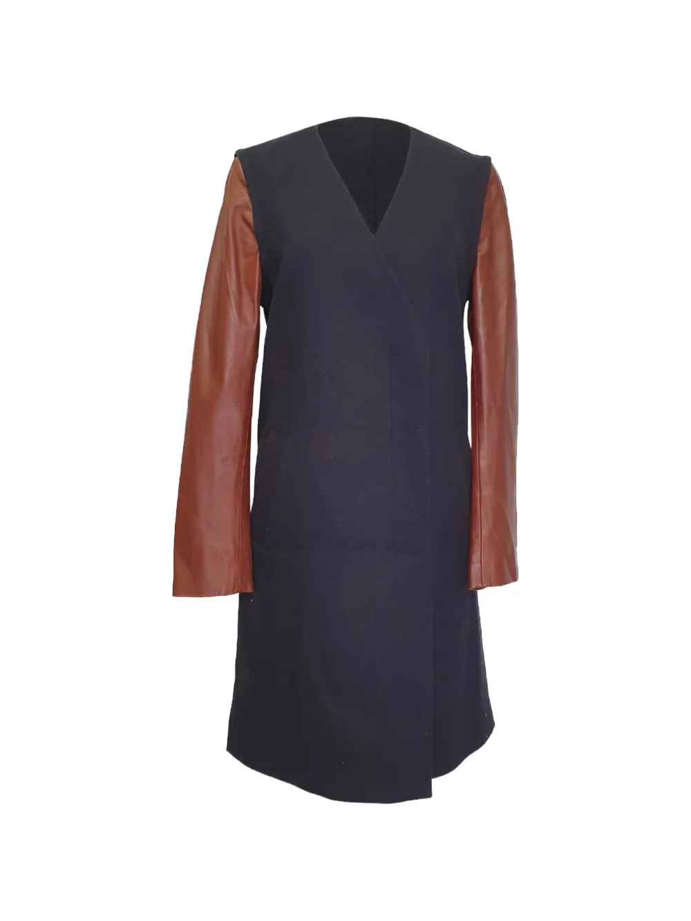 Theory Quennel long-sleeve coat - Blu